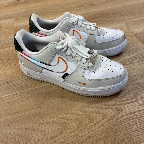Nike Air Force Other - Nike Air Force 1 All Petals United Embroidered Sneakers Women's Size 7.5 Skater